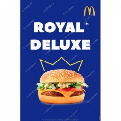 McDonald's Affiche lobby Royal Deluxe