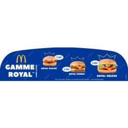 Habillage borne NGK McDonald's Royal Deluxe