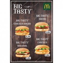 McDonald's affiche heroboard Big Tasty