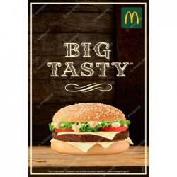 McDonald's affiche heroboard Big Tasty