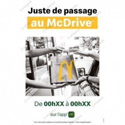 McDonald's affiche heroboard Drive