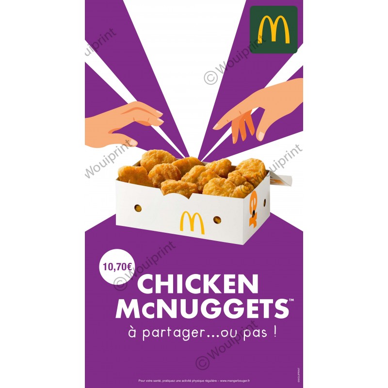 McDonald's Snapchat Nuggets