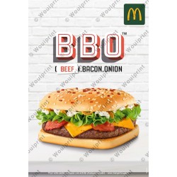 McDonald's affiche heroboard BBO