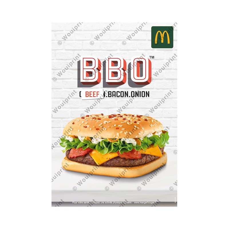 McDonald's affiche heroboard BBO