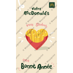 McDonald's Story Bonne Année Frites