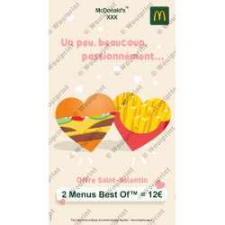 McDonald's Story Saint Valentin