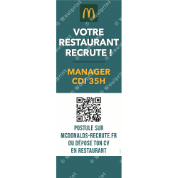 visuel xbanner McDonald's Recrutement