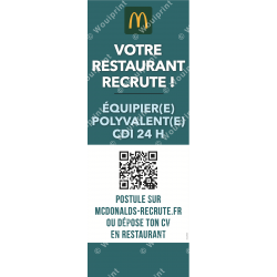 visuel xbanner McDonald's Recrutement