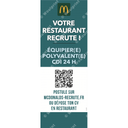 xbanner  McDonald's Recrutement