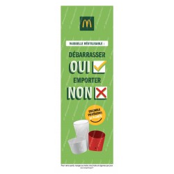 visuel X-banner McDonald's Re-Use Accroche 1
