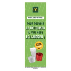 visuel X-banner McDonald's Re-Use Accroche 3