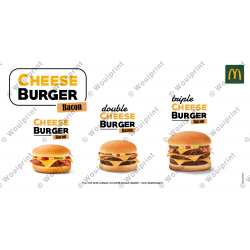McDonald's couverture gamme Cheese Bacon