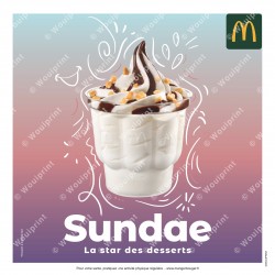 McDonald's Instagram Sundae
