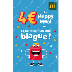 Emailing Happy Meal à 4€