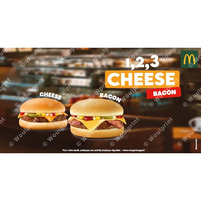McDonald's Publication Facebook Cheese Bacon