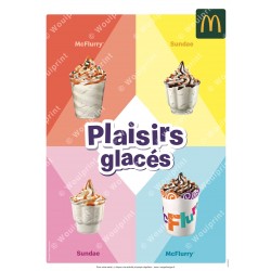 Affiche Stop-Trottoir Glace...