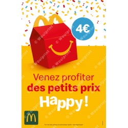 Affiche lobby Happy Meal