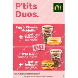 Affiche lobby  P'tits Duos