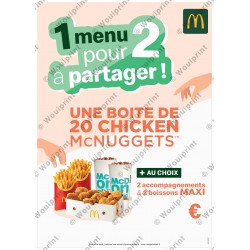 Affiche Stop-Trottoir Menu...